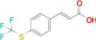 (2e)-3-{4-[(trifluoromethyl)sulfanyl]phenyl}prop-2-enoic acid