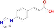 (2e)-3-[4-(1h-imidazol-1-yl)phenyl]prop-2-enoic acid