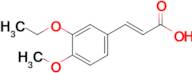 (2e)-3-(3-Ethoxy-4-methoxyphenyl)prop-2-enoic acid