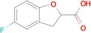 5-Fluoro-2,3-dihydro-1-benzofuran-2-carboxylic acid