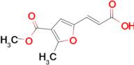 (2e)-3-[4-(methoxycarbonyl)-5-methylfuran-2-yl]prop-2-enoic acid