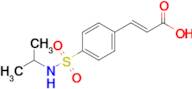 (2e)-3-{4-[(propan-2-yl)sulfamoyl]phenyl}prop-2-enoic acid