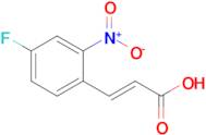 (2e)-3-(4-Fluoro-2-nitrophenyl)prop-2-enoic acid