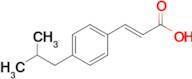 (2e)-3-[4-(2-methylpropyl)phenyl]prop-2-enoic acid