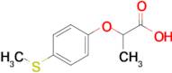 2-[4-(methylsulfanyl)phenoxy]propanoic acid