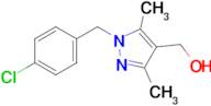 {1-[(4-chlorophenyl)methyl]-3,5-dimethyl-1h-pyrazol-4-yl}methanol