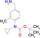 Tert-butyl n-[4-(aminomethyl)-2-methylphenyl]-N-cyclopropylcarbamate