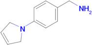 [4-(2,5-dihydro-1h-pyrrol-1-yl)phenyl]methanamine