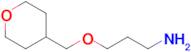 3-(Oxan-4-ylmethoxy)propan-1-amine