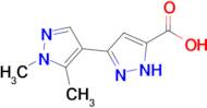 1',5'-dimethyl-1H,1'H-[3,4'-bipyrazole]-5-carboxylic acid