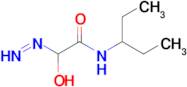 2-diazenyl-2-hydroxy-N-(pentan-3-yl)acetamide