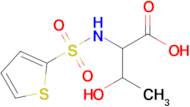 3-Hydroxy-2-(thiophene-2-sulfonamido)butanoic acid