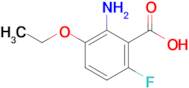 2-Amino-3-ethoxy-6-fluorobenzoic acid