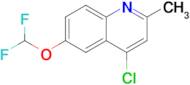 4-Chloro-6-(difluoromethoxy)-2-methylquinoline