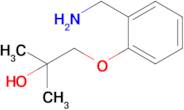 1-[2-(aminomethyl)phenoxy]-2-methylpropan-2-ol