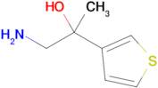 1-Amino-2-(thiophen-3-yl)propan-2-ol