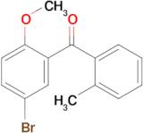 (5-Bromo-2-methoxyphenyl)(2-methylphenyl)methanone