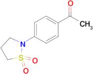 2-(4-Acetylphenyl)-1,2-thiazolidine-1,1-dione