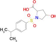 4-Hydroxy-1-[4-(propan-2-yl)benzenesulfonyl]pyrrolidine-2-carboxylic acid