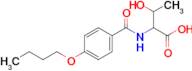 2-[(4-butoxyphenyl)formamido]-3-hydroxybutanoic acid