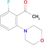 1-[2-fluoro-6-(morpholin-4-yl)phenyl]ethan-1-one
