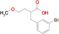 2-[(3-bromophenyl)methyl]-4-methoxybutanoic acid