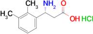 (3r)-3-Amino-3-(2,3-dimethylphenyl)propanoic acid hydrochloride