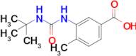 3-[(tert-butylcarbamoyl)amino]-4-methylbenzoic acid