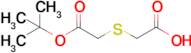 2-{[2-(tert-butoxy)-2-oxoethyl]sulfanyl}acetic acid
