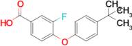 4-(4-Tert-butylphenoxy)-3-fluorobenzoic acid