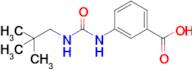 3-{[(2,2-dimethylpropyl)carbamoyl]amino}benzoic acid