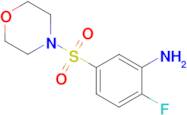 2-Fluoro-5-(morpholine-4-sulfonyl)aniline