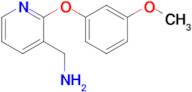 [2-(3-methoxyphenoxy)pyridin-3-yl]methanamine