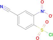 4-Cyano-2-nitrobenzene-1-sulfonyl chloride