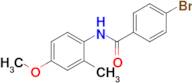 4-Bromo-N-(4-methoxy-2-methylphenyl)benzamide