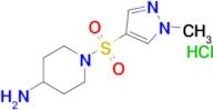 1-[(1-methyl-1h-pyrazol-4-yl)sulfonyl]piperidin-4-amine hydrochloride