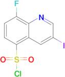 8-Fluoro-3-iodoquinoline-5-sulfonyl chloride