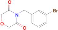4-[(3-bromophenyl)methyl]morpholine-3,5-dione