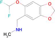 {[6-(difluoromethoxy)-1,3-dioxaindan-5-yl]methyl}(methyl)amine