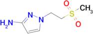 1-(2-Methanesulfonylethyl)-1h-pyrazol-3-amine