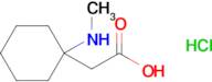 2-[1-(methylamino)cyclohexyl]acetic acid hydrochloride