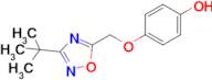 4-[(3-tert-butyl-1,2,4-oxadiazol-5-yl)methoxy]phenol