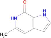 5-Methyl-1h,6h,7h-pyrrolo[2,3-c]pyridin-7-one