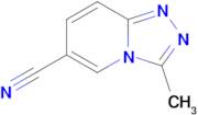 3-Methyl-[1,2,4]triazolo[4,3-a]pyridine-6-carbonitrile