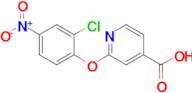 2-(2-Chloro-4-nitrophenoxy)pyridine-4-carboxylic acid