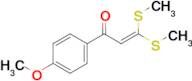 1-(4-Methoxyphenyl)-3,3-bis(methylsulfanyl)prop-2-en-1-one