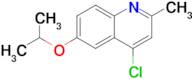 4-Chloro-2-methyl-6-(propan-2-yloxy)quinoline