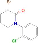 3-Bromo-1-(2-chlorophenyl)piperidin-2-one