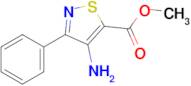 Methyl 4-amino-3-phenyl-1,2-thiazole-5-carboxylate