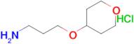 4-(3-Aminopropoxy)oxane hydrochloride